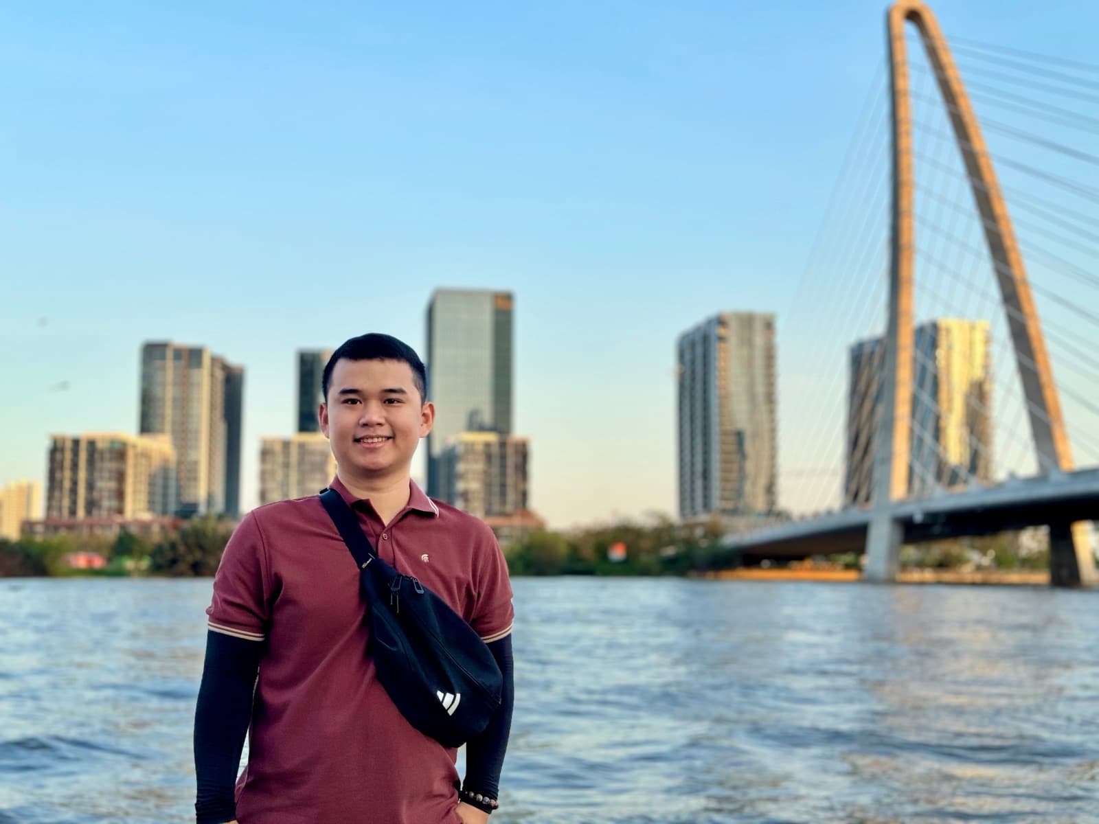 Khoa Mac Cu Dang by the Saigon River in Ho Chi Minh City